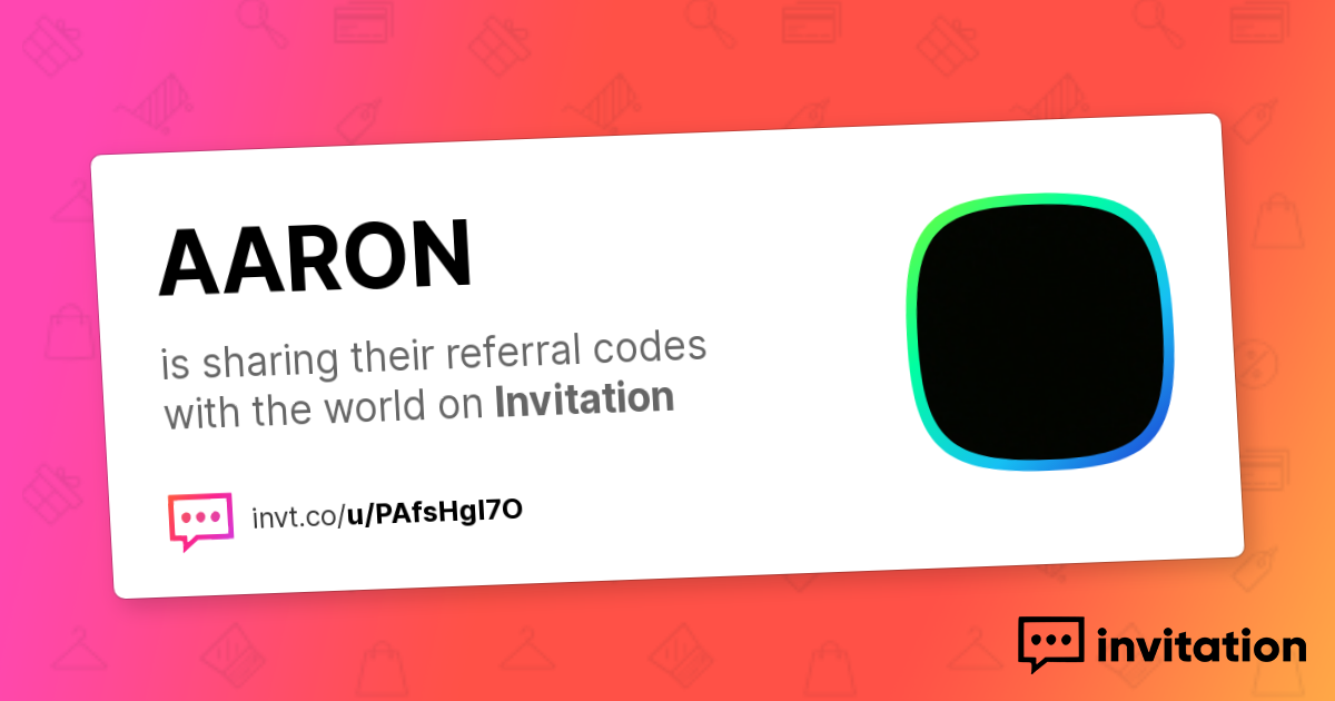 AARON's Promo Codes — AARON DURAN invitation.codes
