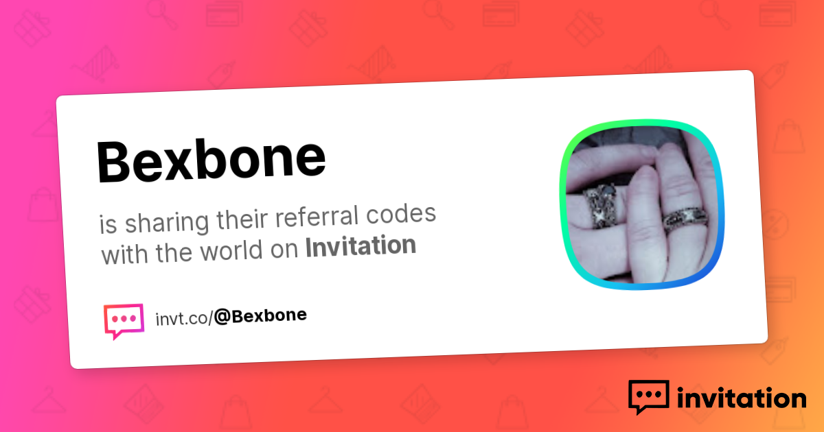 REBECCA s Promo Codes Bex Bone Invitation codes rebecca-s-promo-codes-bex-bone-invitation-codes