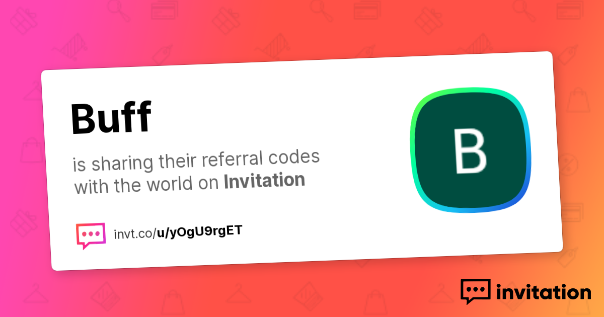 Buff's Promo Codes — Buff a invitation.codes