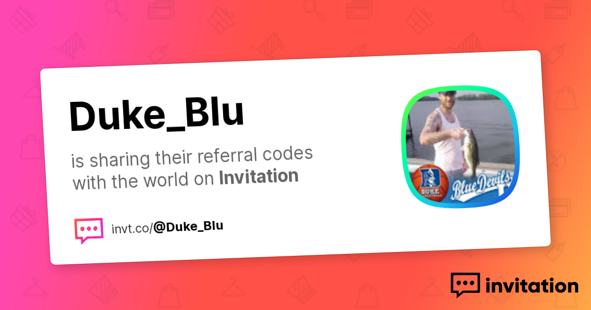 Hope everyone can use atleast one of these. — Duke invitation.codes