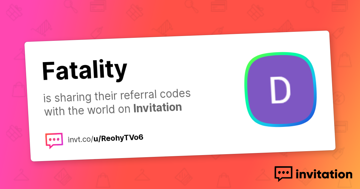 Fatality Inv Code Fatality's Promo Codes — Fatality Youtube invitation.codes