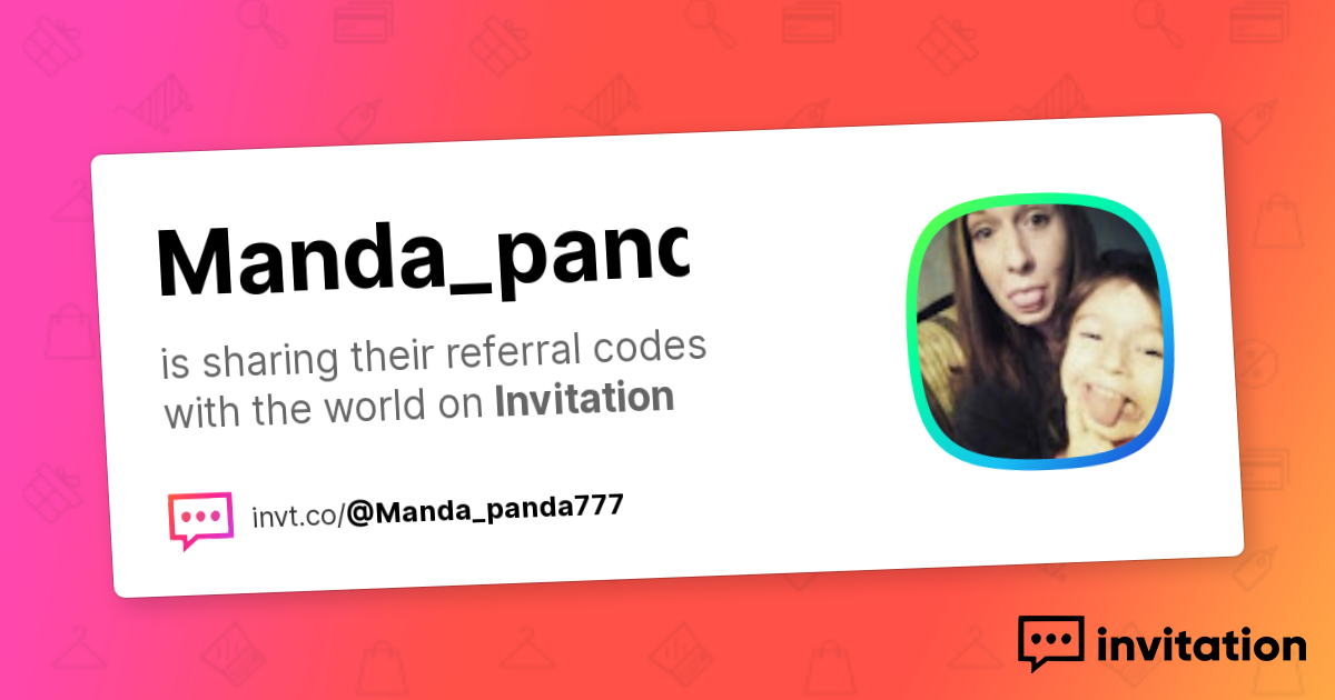 Mandy's referrals — Amanda Budziak invitation.codes
