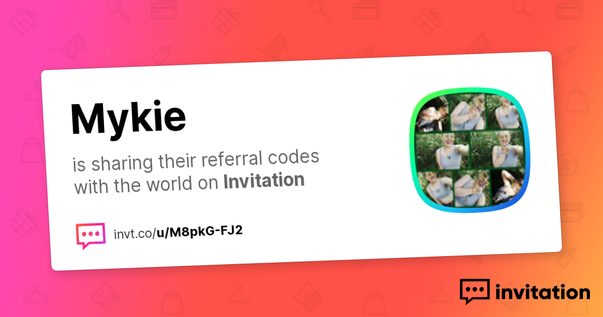 Mykie's Promo Codes — Mykie Gautier invitation.codes