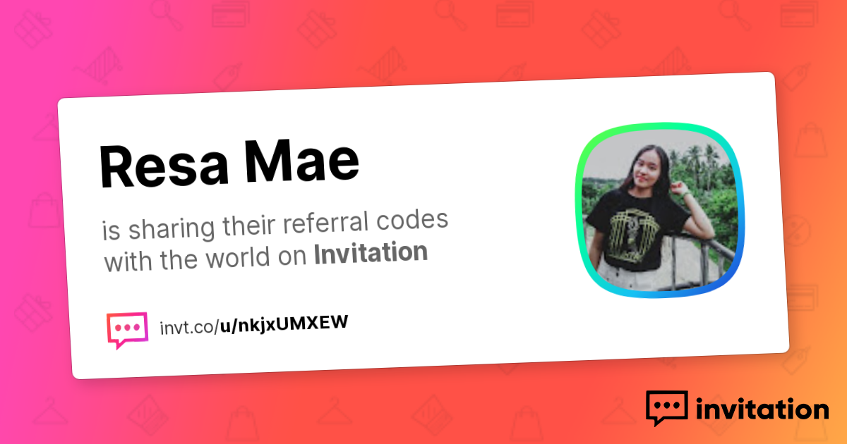 Resa Mae's Promo Codes — HERSHEIS invitation.codes