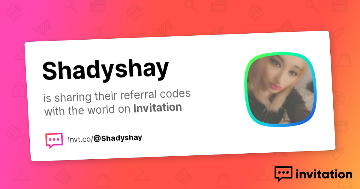 Shay's Promo Codes — Shay McLeod invitation.codes