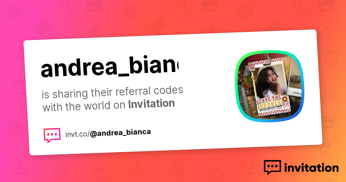 Andrea Bianca's Promo Codes — Andrea Bianca invitation.codes