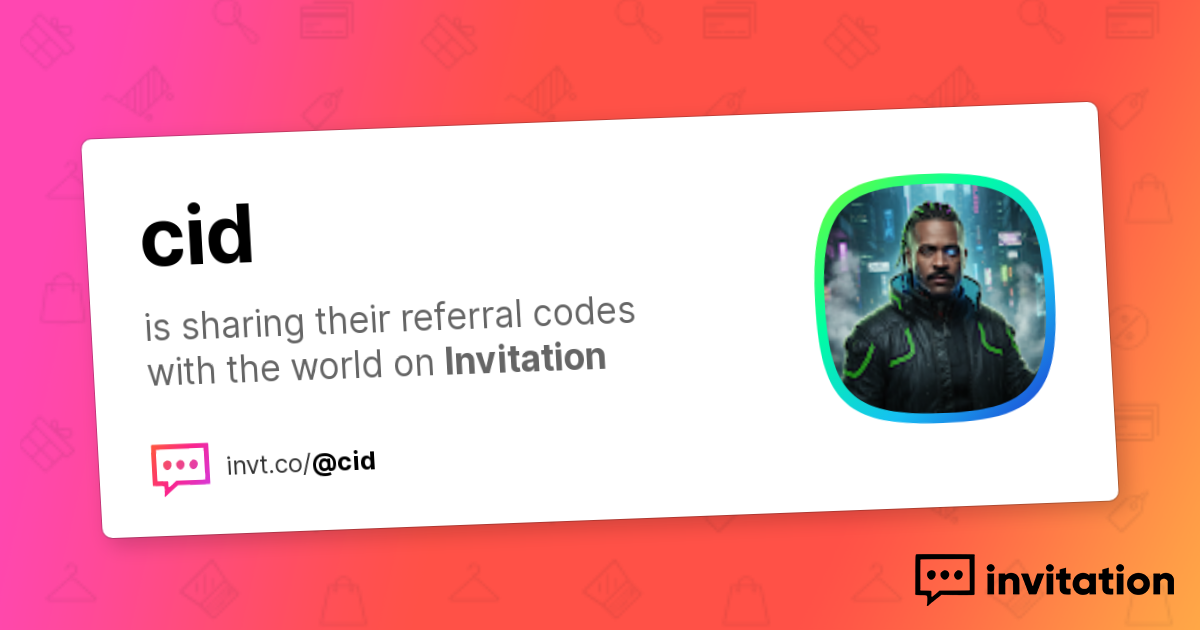 Cid Code Search Cid's promo codes — Cids invitation.codes