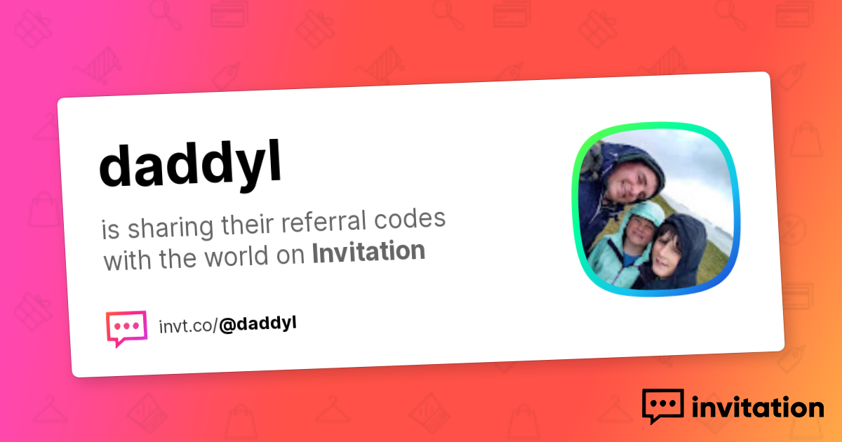 Daddy's Promo Codes — Daddy L invitation.codes