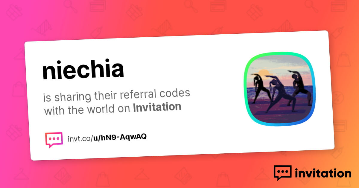 Niechia's Promo Codes