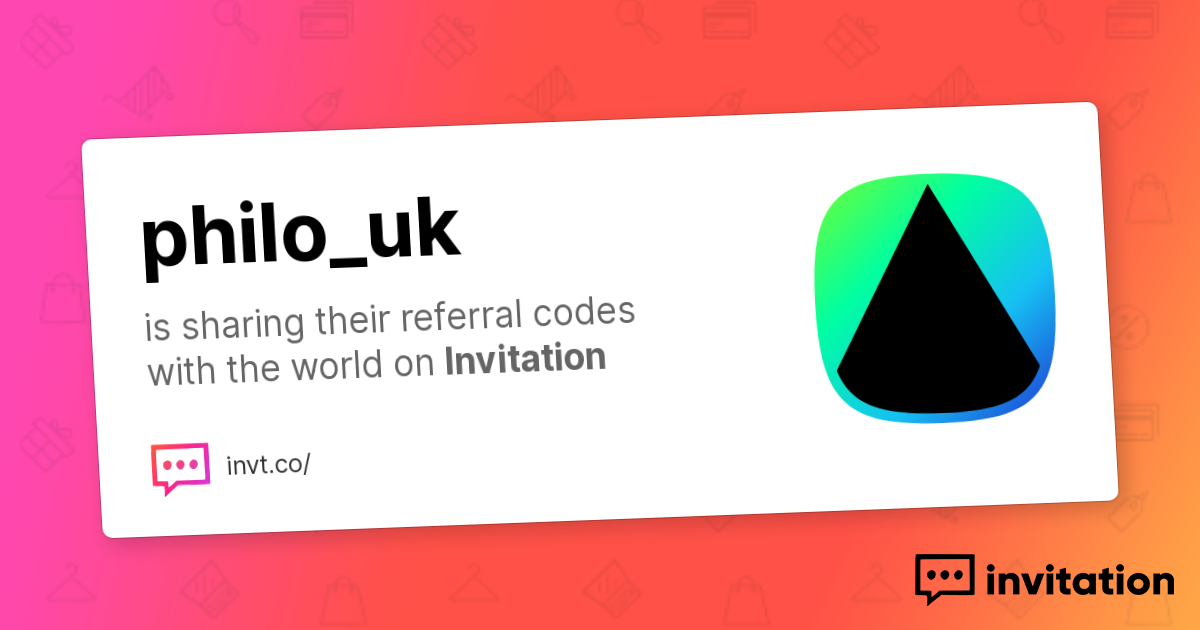 Phil's Promo Codes — Phil Ogden invitation.codes